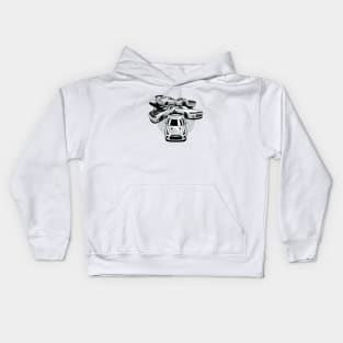 Silver GTR collection Kids Hoodie